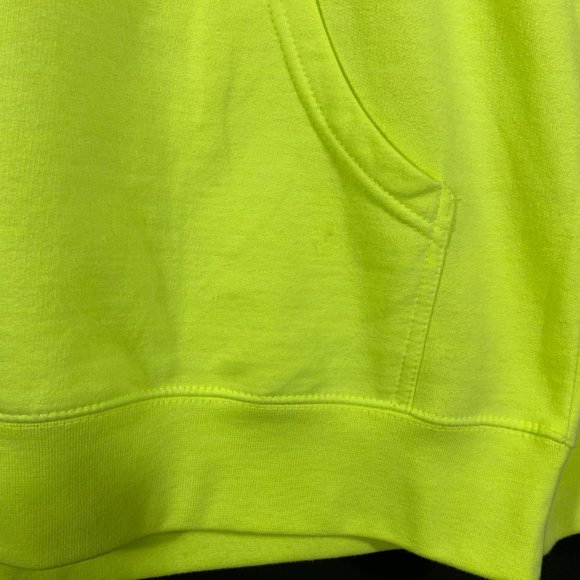 Anti Social Social Club Neon Green Rib Cage hoodie mens size large - Picture 4 of 8